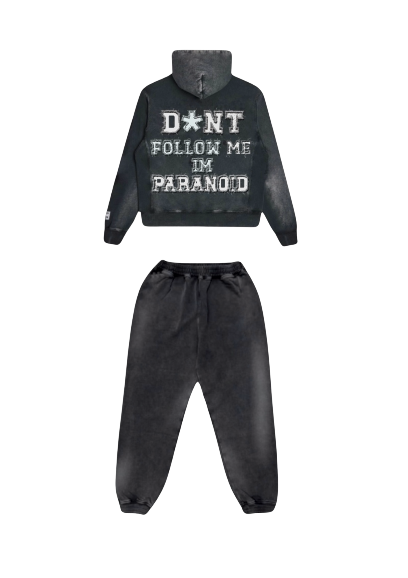 ASTERISK TRACKSUIT - BLACK